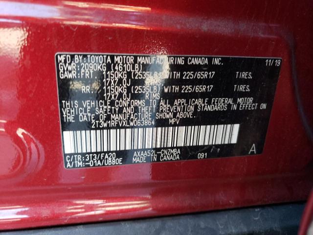 Photo 12 VIN: 2T3W1RFVXLW063864 - TOYOTA RAV4 