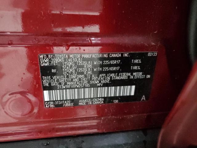 Photo 11 VIN: 2T3W1RFVXPW257185 - TOYOTA RAV4 