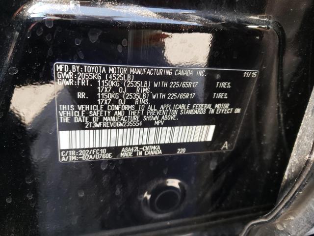 Photo 12 VIN: 2T3WFREV0GW235554 - TOYOTA RAV4 