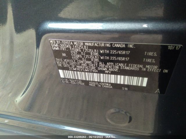 Photo 8 VIN: 2T3WFREV1JW417464 - TOYOTA RAV4 