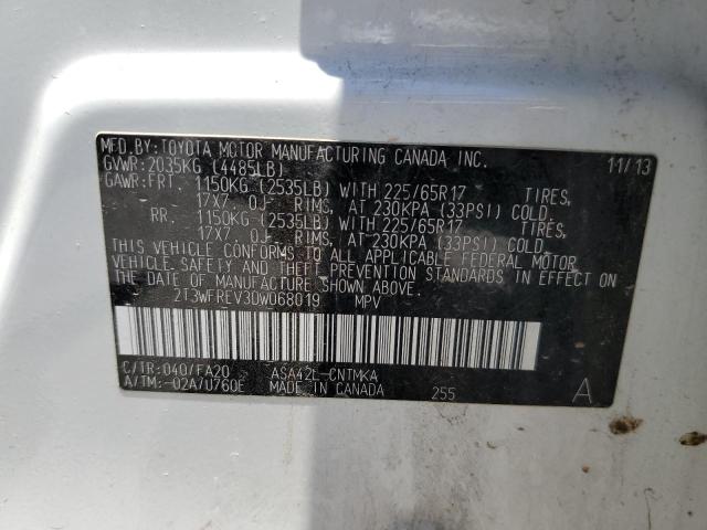 Photo 12 VIN: 2T3WFREV3DW068019 - TOYOTA RAV4 