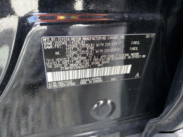 Photo 11 VIN: 2T3WFREV3HW383571 - TOYOTA RAV4 XLE 