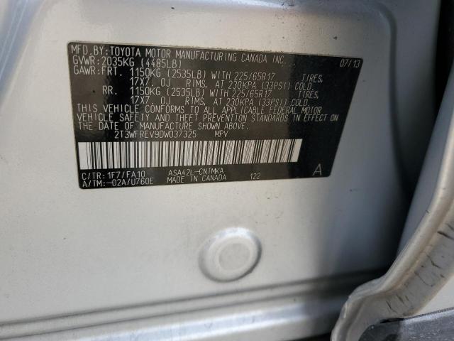 Photo 11 VIN: 2T3WFREV9DW037325 - TOYOTA RAV4 XLE 