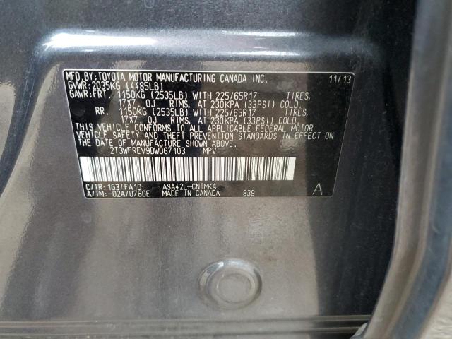 Photo 12 VIN: 2T3WFREV9DW067103 - TOYOTA RAV4 