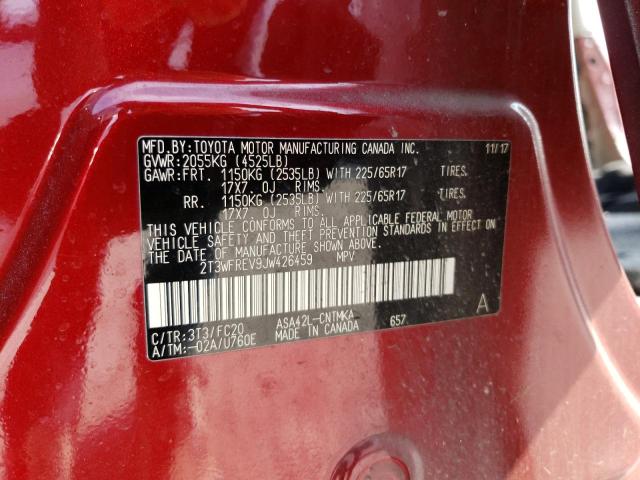 Photo 12 VIN: 2T3WFREV9JW426459 - TOYOTA RAV4 ADVEN 