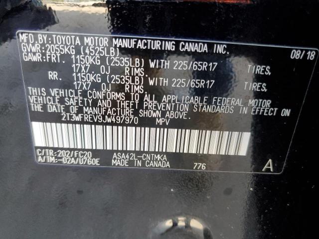 Photo 12 VIN: 2T3WFREV9JW497970 - TOYOTA RAV4 