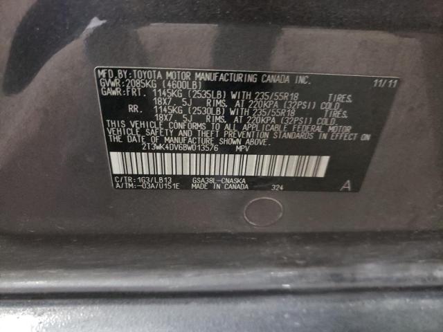 Photo 12 VIN: 2T3WK4DV6BW013576 - TOYOTA RAV4 