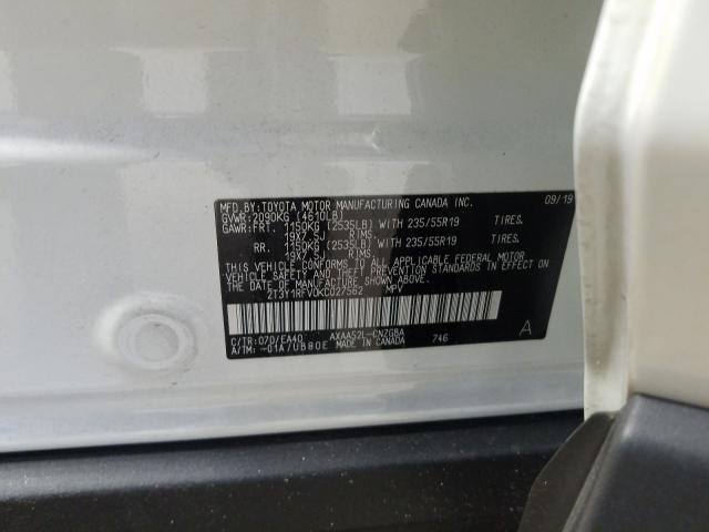 Photo 9 VIN: 2T3Y1RFV0KC027562 - TOYOTA RAV4 LIMIT 