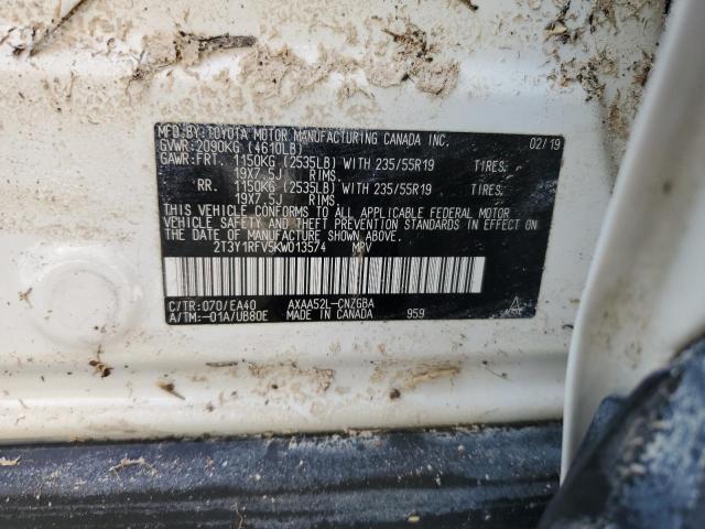 Photo 13 VIN: 2T3Y1RFV5KW013574 - TOYOTA RAV4 LIMIT 