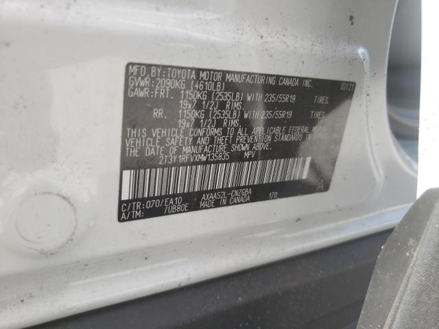 Photo 12 VIN: 2T3Y1RFVXMW135835 - TOYOTA RAV4 LIMIT 