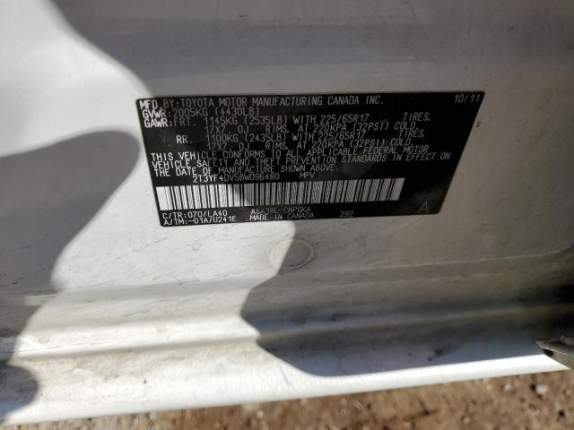 Photo 11 VIN: 2T3YF4DV5BW096480 - TOYOTA RAV4 LIMIT 