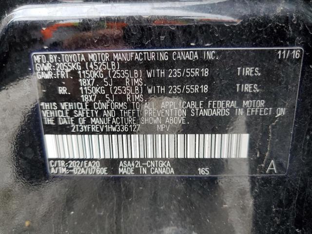 Photo 11 VIN: 2T3YFREV1HW336127 - TOYOTA RAV4 