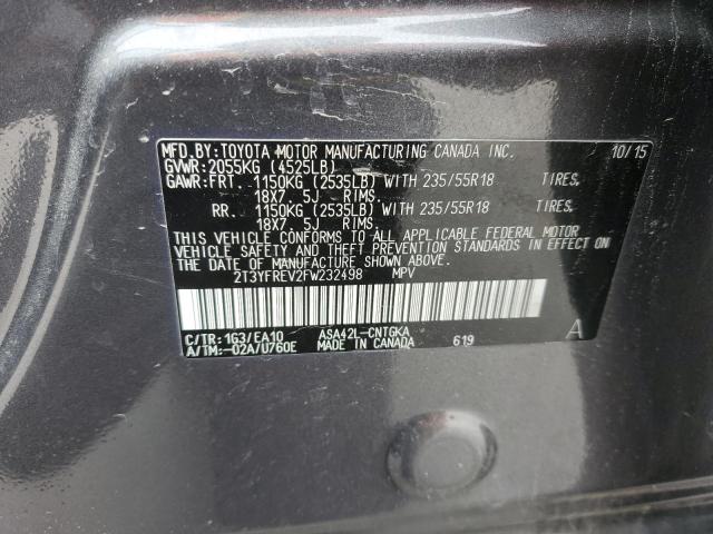 Photo 12 VIN: 2T3YFREV2FW232498 - TOYOTA RAV4 LIMIT 