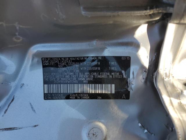 Photo 13 VIN: 2T3YFREVXFW172485 - TOYOTA RAV4 LIMIT 