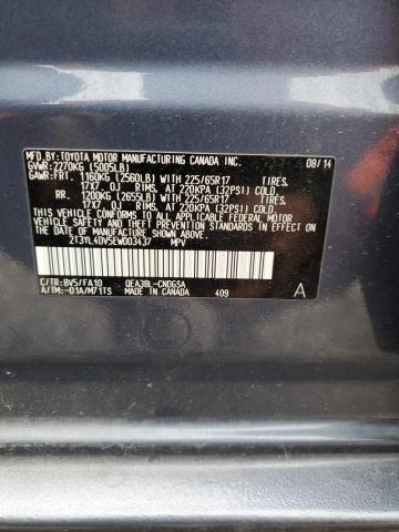 Photo 12 VIN: 2T3YL4DV5EW003437 - TOYOTA RAV4 EV 