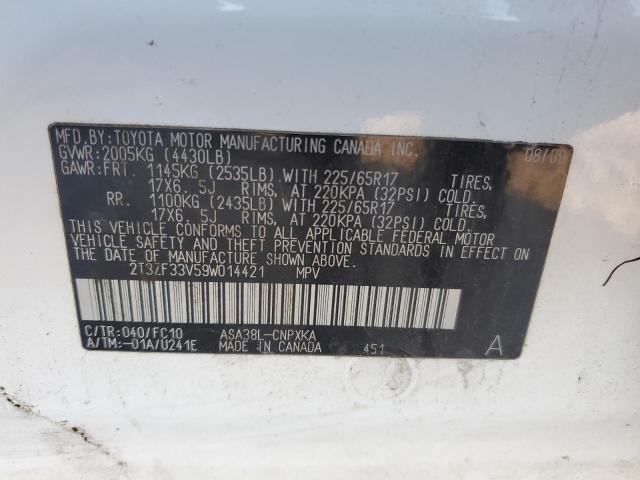 Photo 11 VIN: 2T3ZF33V59W014421 - TOYOTA RAV4 