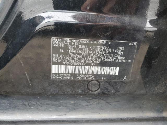 Photo 12 VIN: 2T3ZF4DV0BW075802 - TOYOTA RAV4 