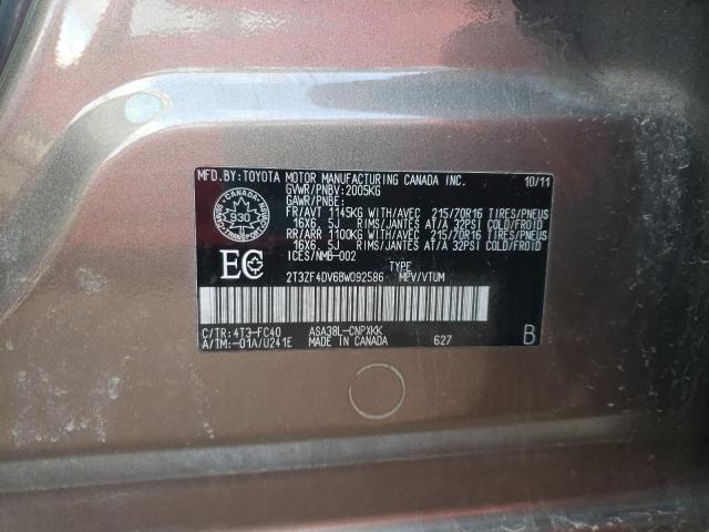 Photo 12 VIN: 2T3ZF4DV6BW092586 - TOYOTA RAV4 