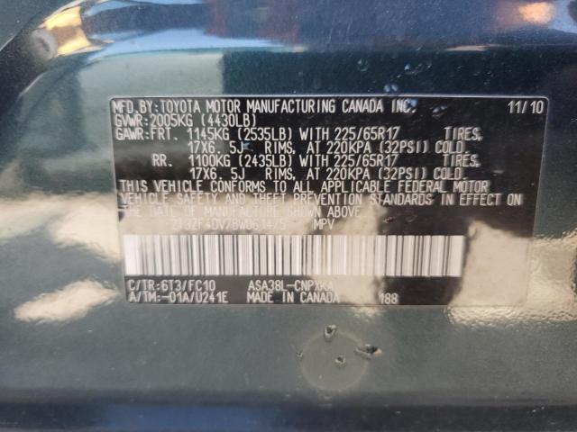 Photo 13 VIN: 2T3ZF4DV7BW061475 - TOYOTA RAV4 