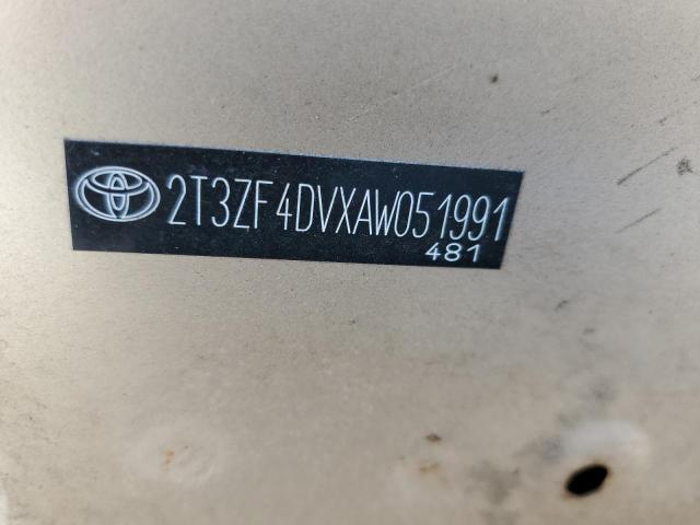 Photo 12 VIN: 2T3ZF4DVXAW051991 - TOYOTA RAV4 