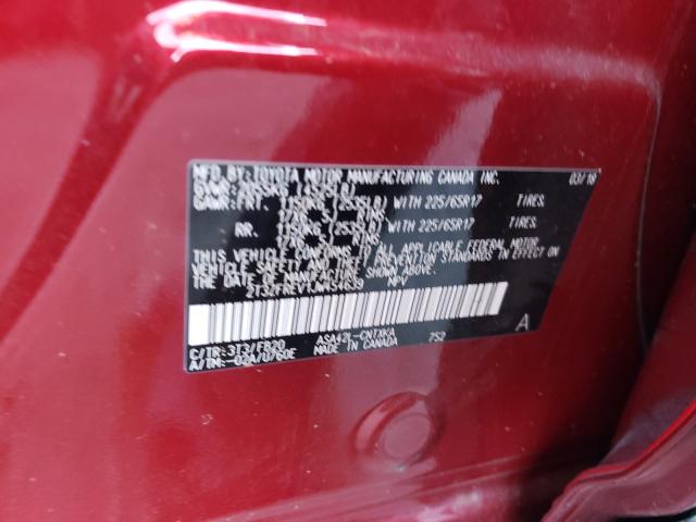 Photo 9 VIN: 2T3ZFREV1JW454639 - TOYOTA RAV4 LE 