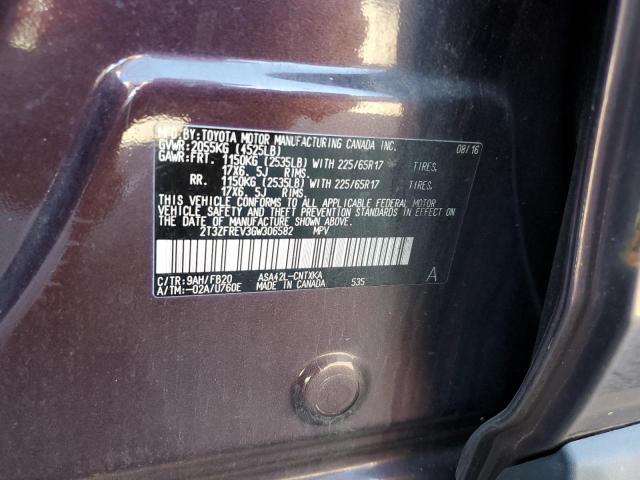 Photo 12 VIN: 2T3ZFREV3GW306582 - TOYOTA RAV4 LE 