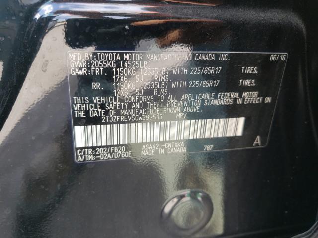 Photo 9 VIN: 2T3ZFREV5GW293513 - TOYOTA RAV4 LE 