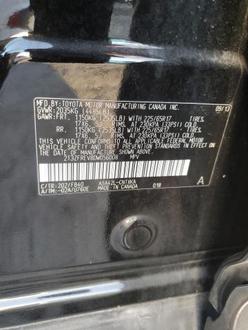 Photo 13 VIN: 2T3ZFREV8DW056008 - TOYOTA RAV4 LE 