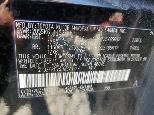 Photo 13 VIN: 2T3ZFREV9HW371244 - TOYOTA RAV4 LE 