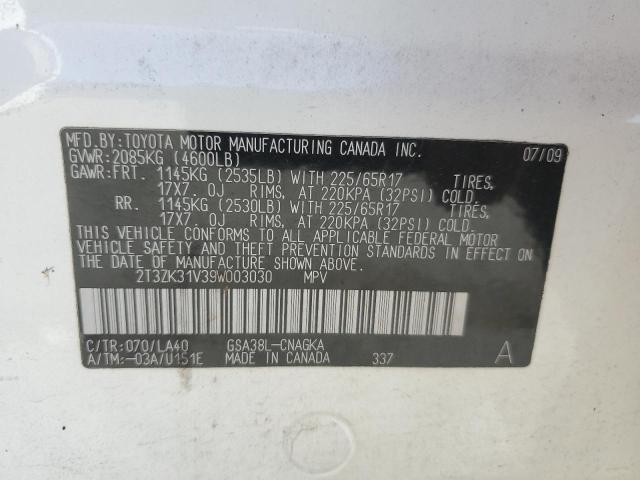 Photo 13 VIN: 2T3ZK31V39W003030 - TOYOTA RAV4 LIMIT 