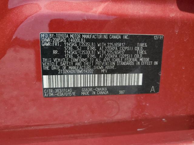 Photo 13 VIN: 2T3ZK4DV7BW014202 - TOYOTA RAV4 