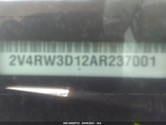 Photo 8 VIN: 2V4RW3D12AR237001 - VOLKSWAGEN ROUTAN 