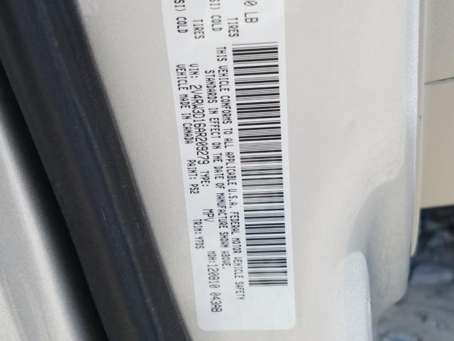 Photo 9 VIN: 2V4RW3D16AR209279 - VOLKSWAGEN ROUTAN SE 