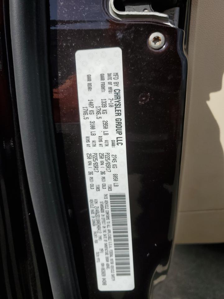 Photo 13 VIN: 2V4RW3D18AR348412 - VOLKSWAGEN ROUTAN 