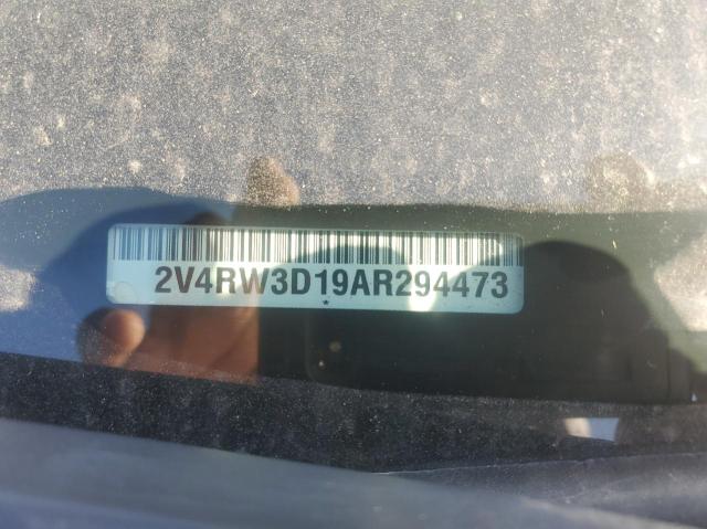 Photo 9 VIN: 2V4RW3D19AR294473 - VOLKSWAGEN ROUTAN SE 