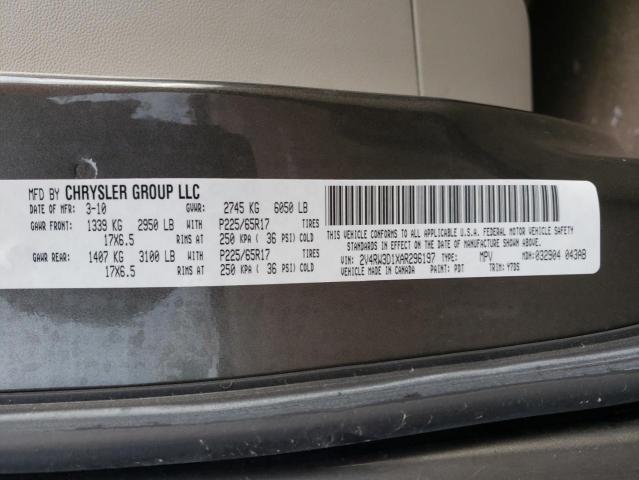 Photo 9 VIN: 2V4RW3D1XAR296197 - VOLKSWAGEN ROUTAN SE 