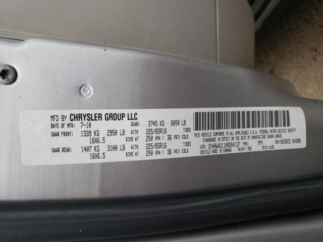 Photo 9 VIN: 2V4RW4D11AR354137 - VOLKSWAGEN ROUTAN S 