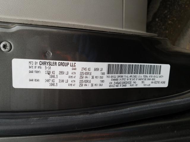 Photo 9 VIN: 2V4RW4D16AR324535 - VOLKSWAGEN ROUTAN S 