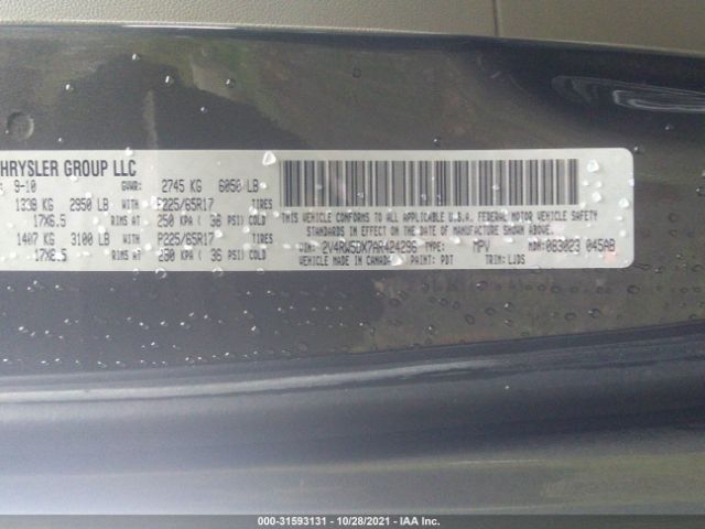 Photo 8 VIN: 2V4RW5DX7AR424296 - VOLKSWAGEN ROUTAN 