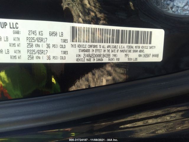 Photo 8 VIN: 2V4RW5DXXAR184399 - VOLKSWAGEN ROUTAN 