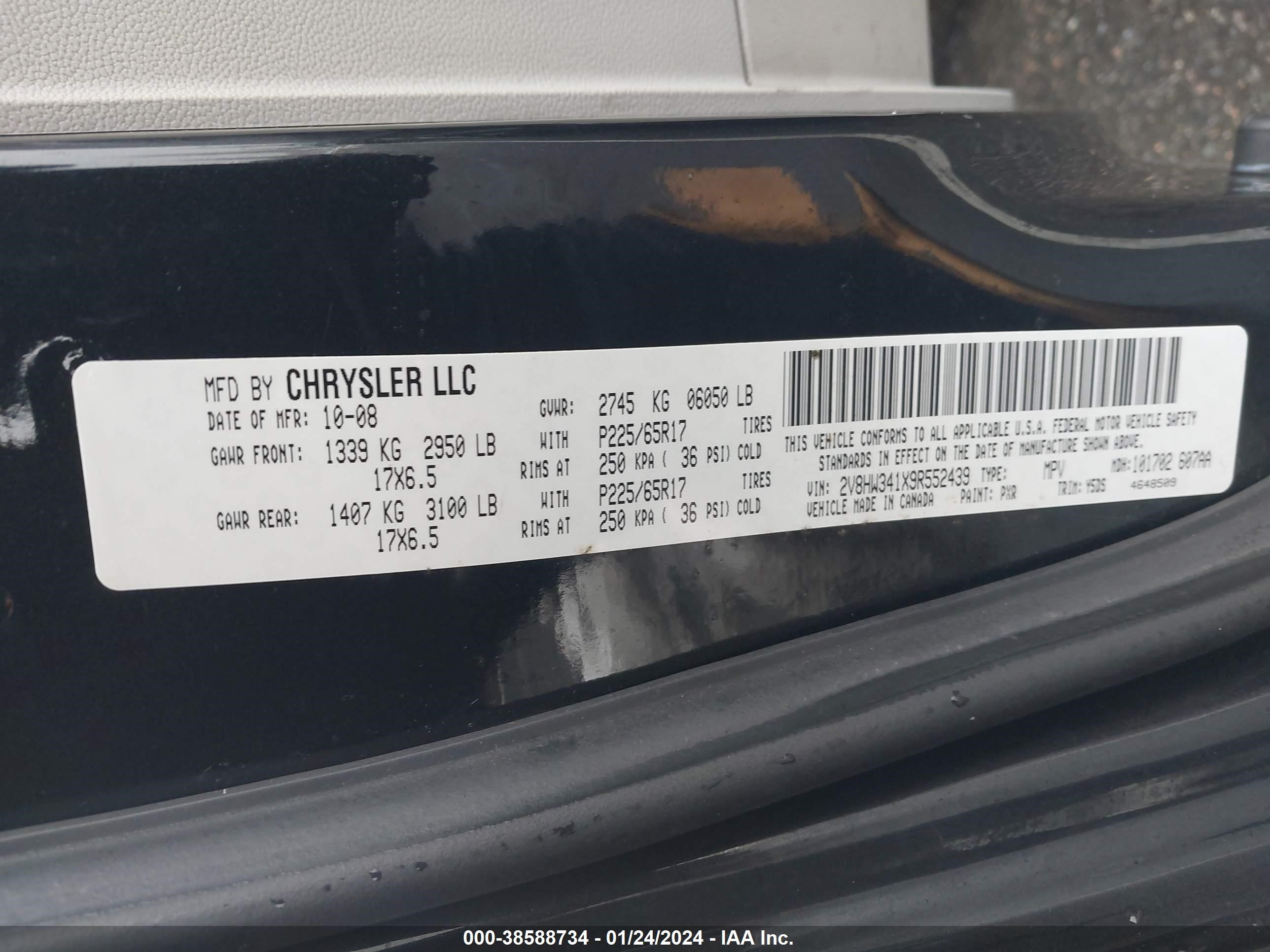 Photo 8 VIN: 2V8HW341X9R552439 - VOLKSWAGEN ROUTAN 