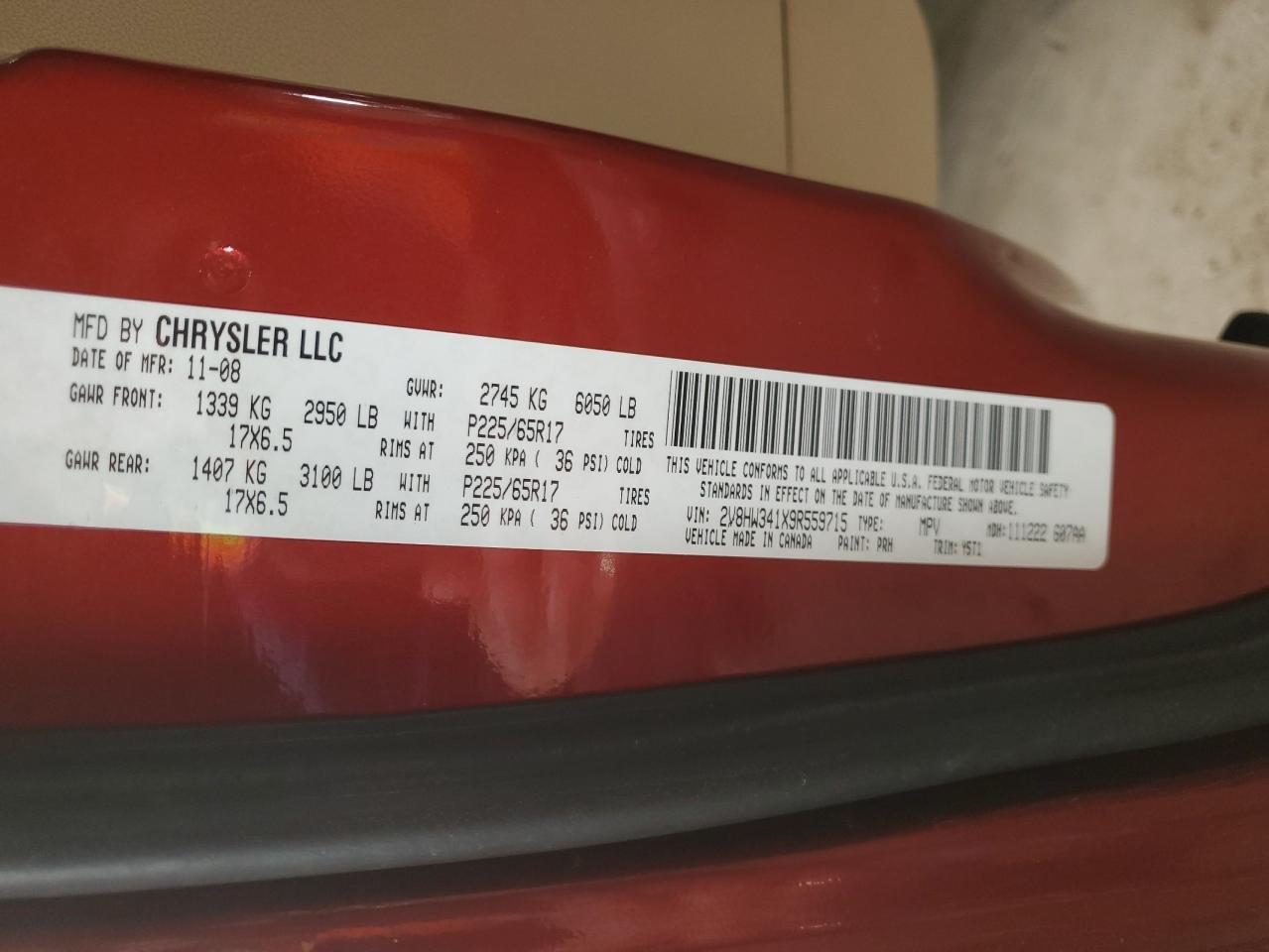 Photo 12 VIN: 2V8HW341X9R559715 - VOLKSWAGEN ROUTAN 