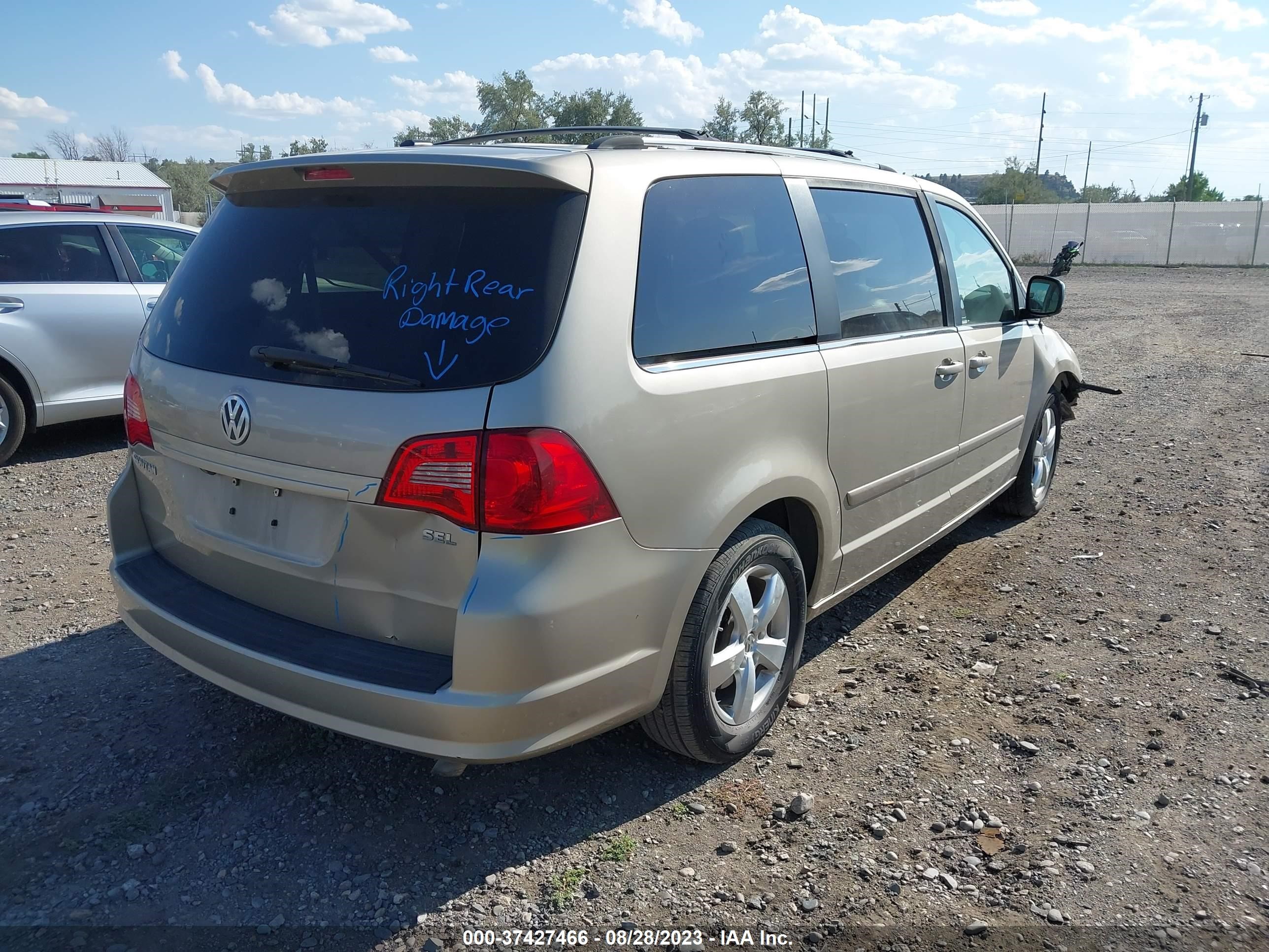 Photo 3 VIN: 2V8HW64X89R541218 - VOLKSWAGEN ROUTAN 