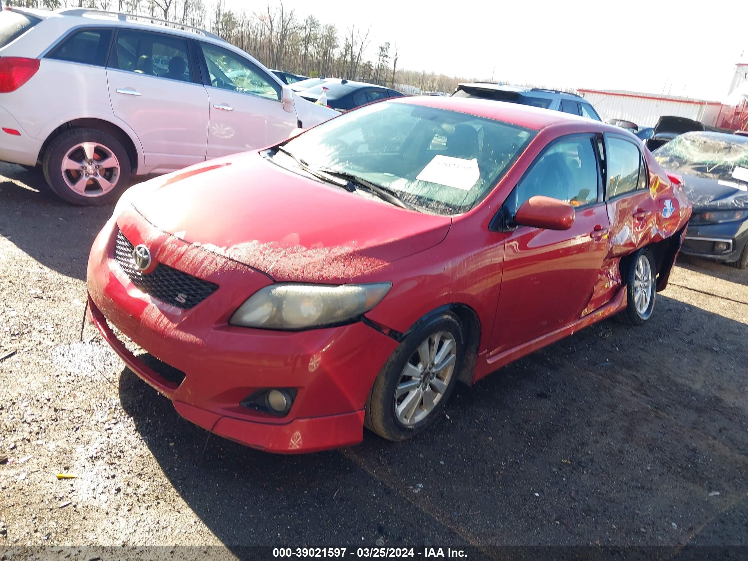 Photo 1 VIN: 2W1BU40E59C041498 - TOYOTA COROLLA 