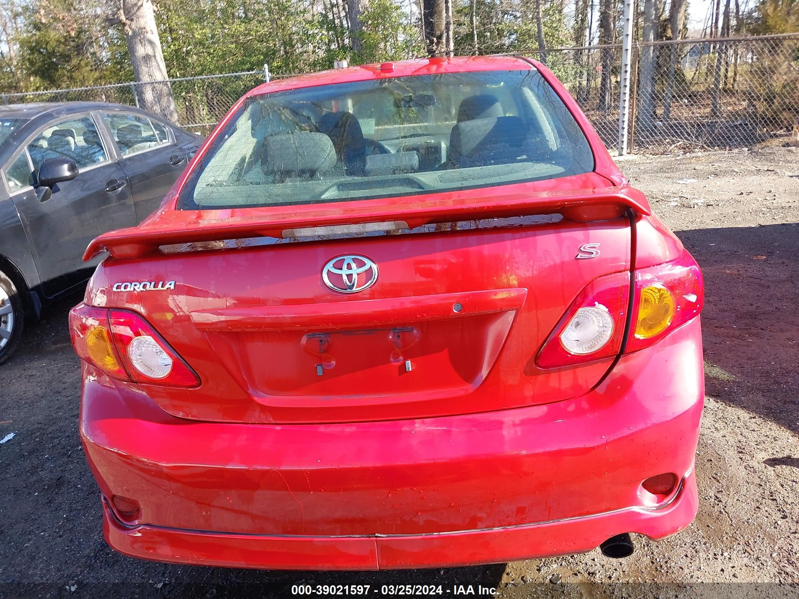 Photo 15 VIN: 2W1BU40E59C041498 - TOYOTA COROLLA 