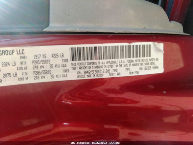 Photo 8 VIN: 3A4GY5F96AT131801 - CHRYSLER PT CRUISER CLASSIC 