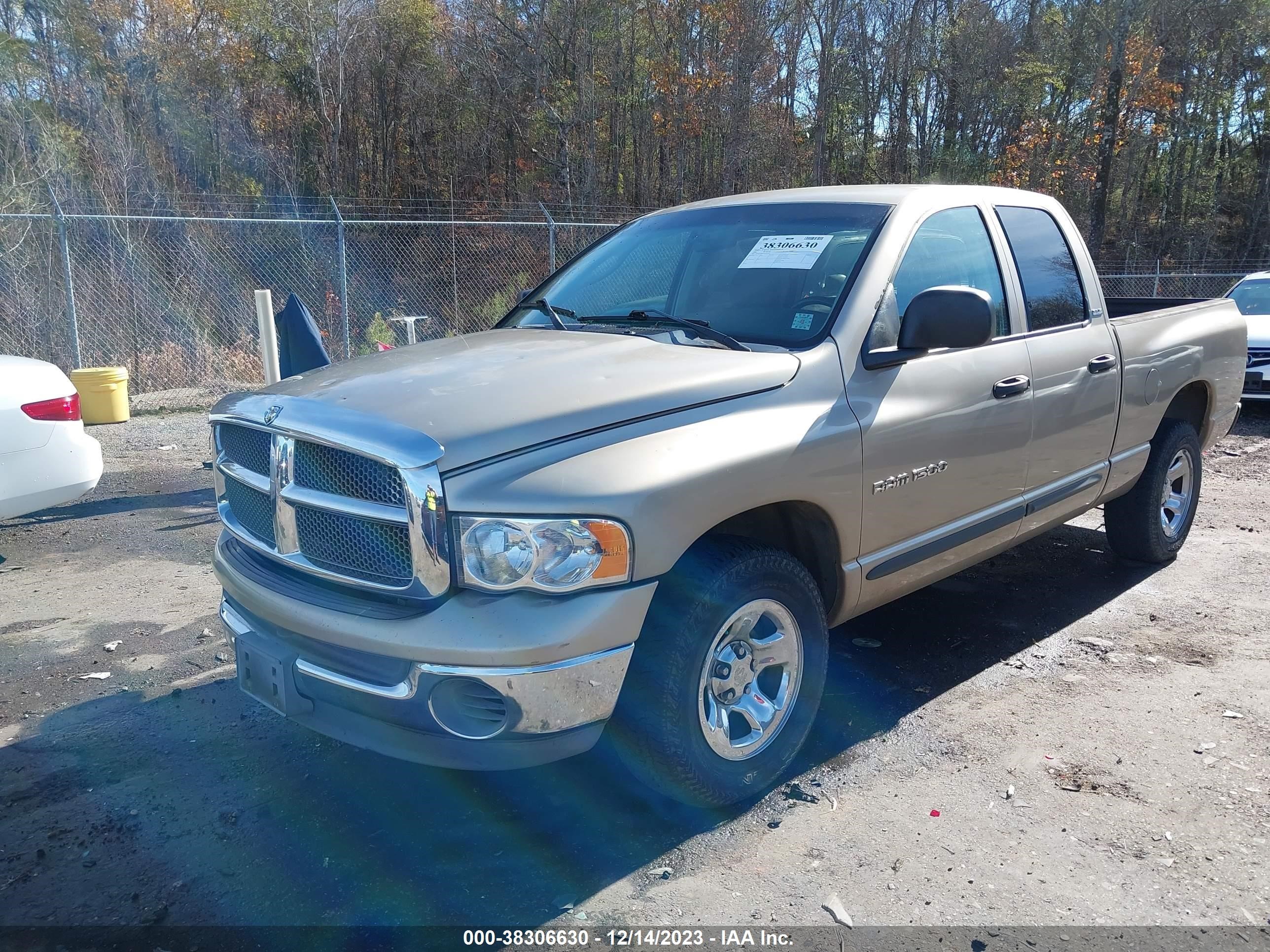 Photo 1 VIN: 3B7HA18N52G103922 - DODGE RAM 