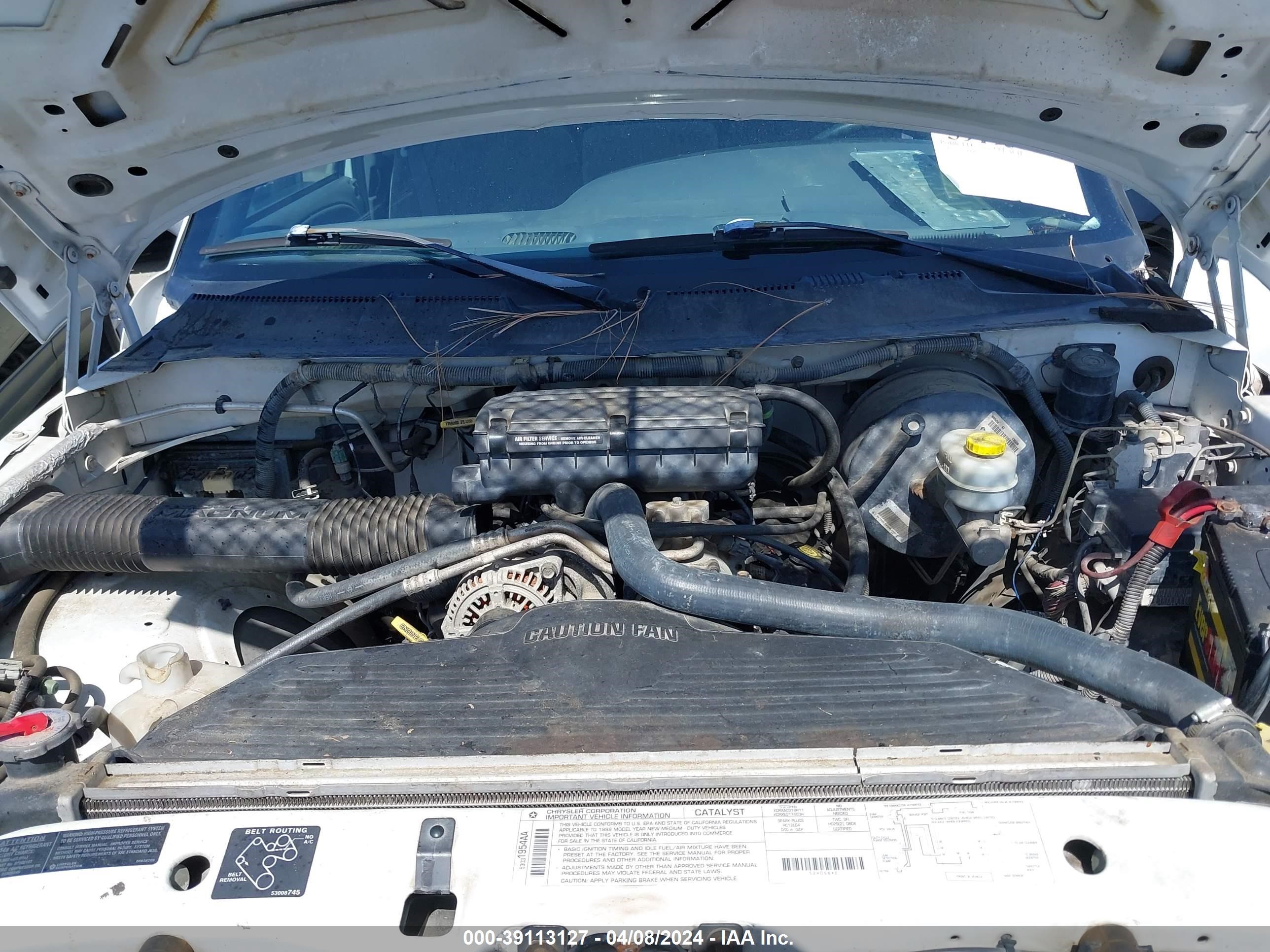 Photo 9 VIN: 3B7HC13Y1XM599466 - DODGE RAM 