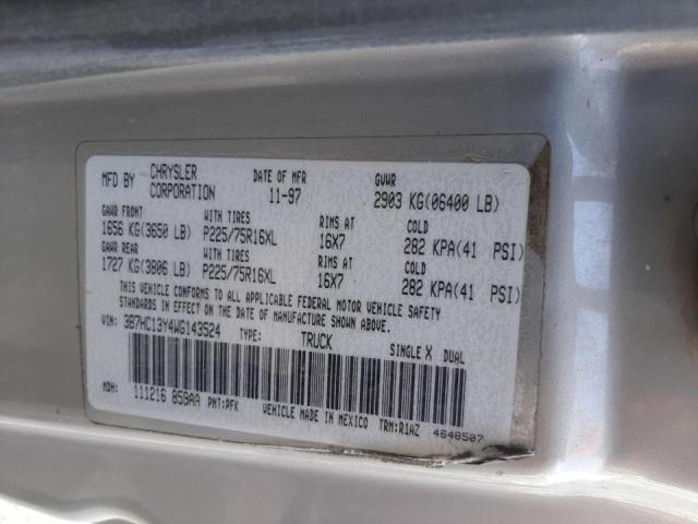 Photo 9 VIN: 3B7HC13Y4WG143524 - DODGE RAM 1500 