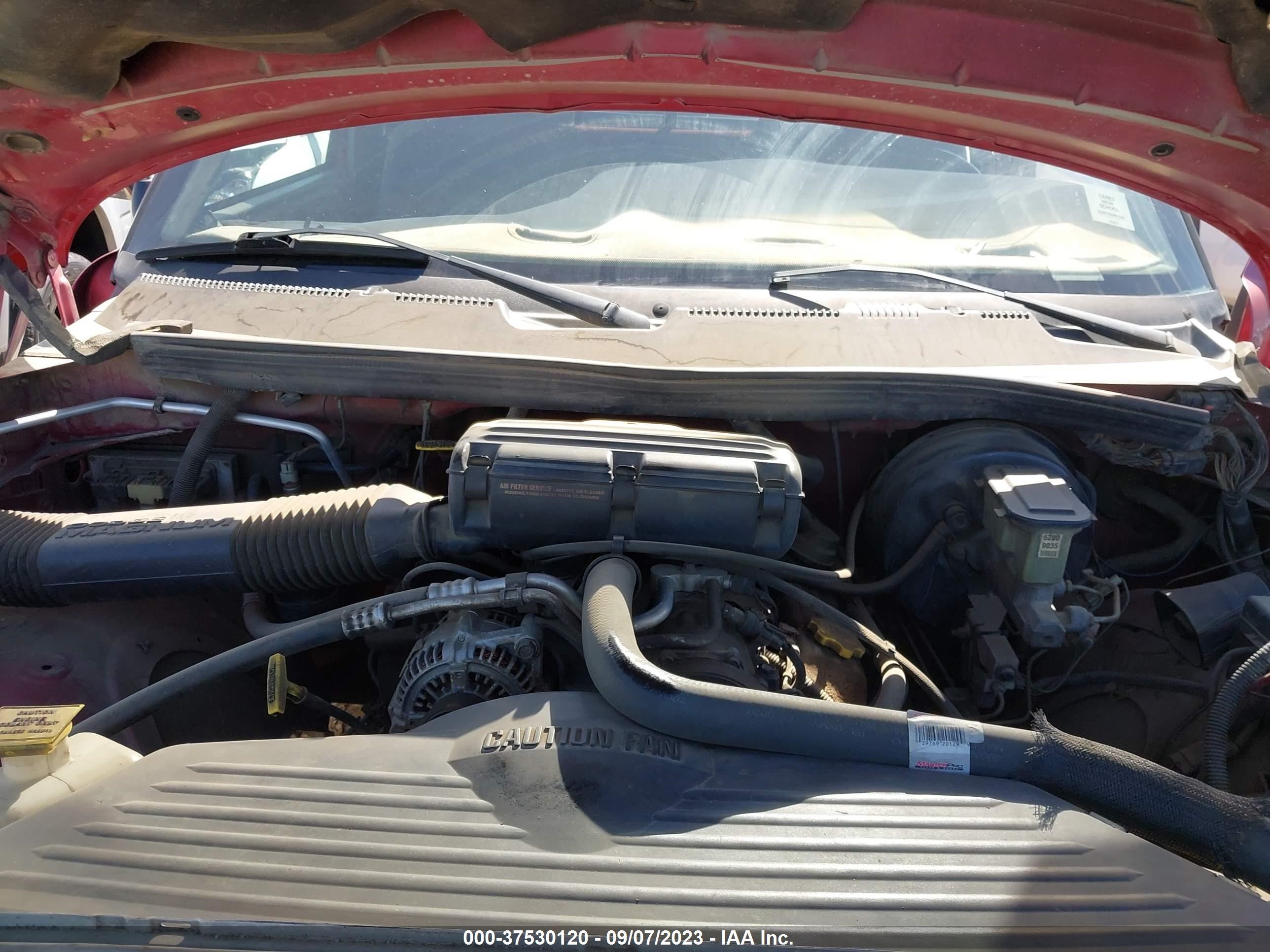 Photo 9 VIN: 3B7HC13Y7VG737832 - DODGE RAM 